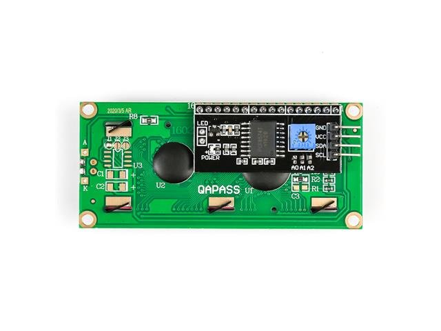 BDD 16X2 I2C LCD BLUE - Displays - HKD 16X2 I2C LCD BLUE