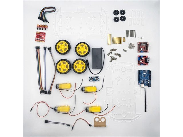 BDD 4WD SMART OBSTACLE AVOID KIT - Robot Kit -