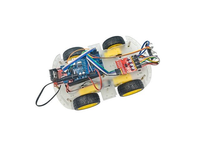 BDD 4WD SMART OBSTACLE AVOID KIT - Robot Kit -