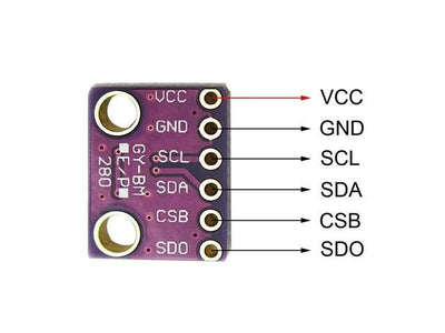 BDD BAROMTRC SENSR-BME280-3.3 - Sensors -