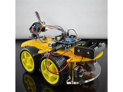 BDD BLUETOOTH CAR CHASSIS KIT - Robot Kit -