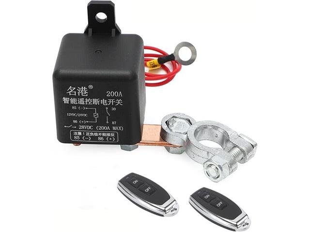BDD CAR BATTERY DISCONECT+REMOTE - Power, Battery & Solar - 