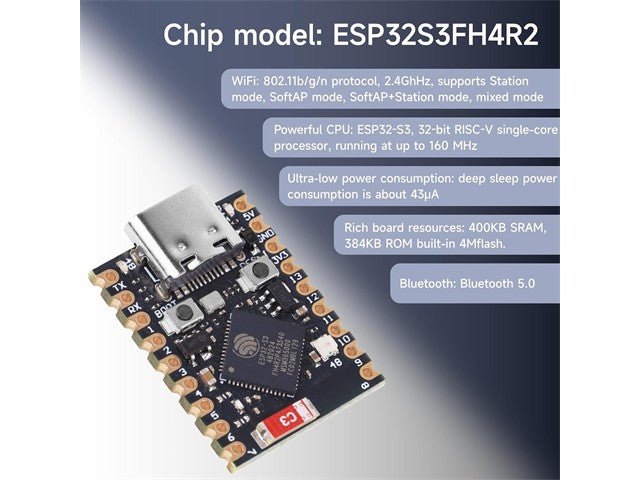 BDD ESP32-S3 DEVELOPMENT BOARD - Development / Microcontroller Boards -