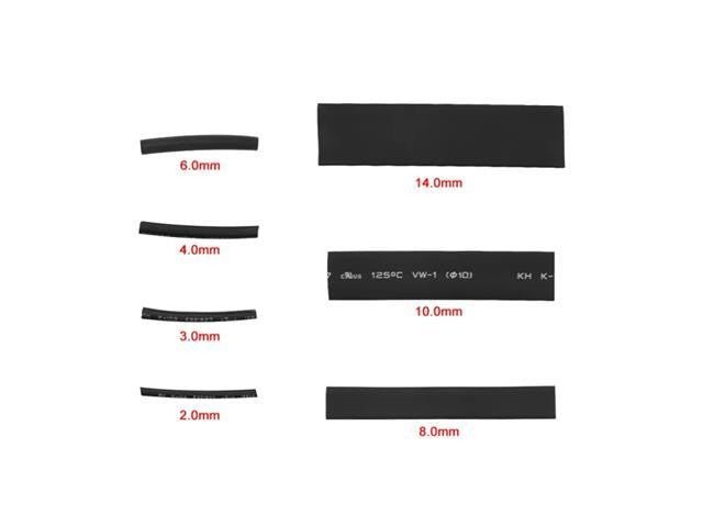 BDD HEAT SHRINK KIT 328PCS 5 COL - Cable Fasteners & Fixings -