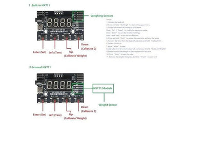 BDD HX711 INTELLIG DISPLAY + AMP - Sensors -