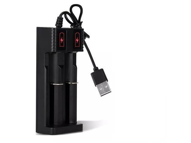 BDD LITH CHARGER - 2X LC18650 USB - Battery Accessories -