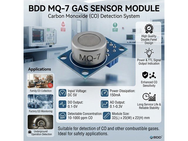 BDD MQ7 GAS SENSOR MODULE - Sensors - 53464023302444