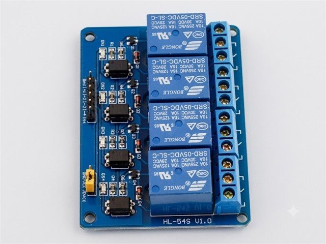 BDD RELAY BOARD 4CH 5V - Power, Battery & Solar - 