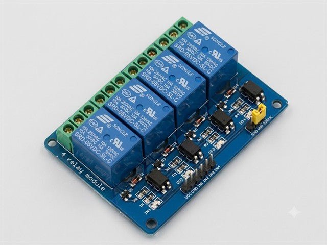 BDD RELAY BOARD 4CH 5V - Power, Battery & Solar -