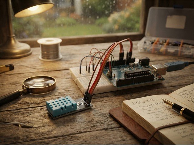 BDD TEMP+HUMD SNSR DHT11 ON PCB - Sensors -