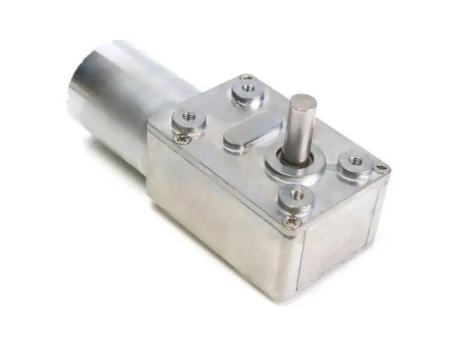 BDD WORM GEAR MOTOR 12V 6RPM - Motors, Motor Drivers & Controllers -