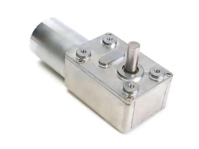 BDD WORM GEAR MOTOR 12V 90RPM - Motors, Motor Drivers & Controllers - CMU WORM GEAR MOTOR 12V 90RPM