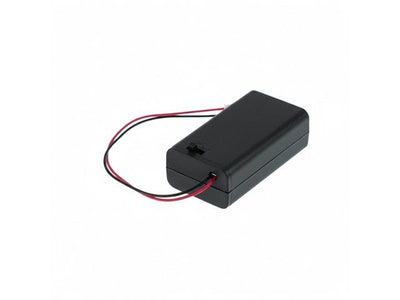 BMT 2XAA BATTERY HOLDER W/SWITCH - Battery Accessories -