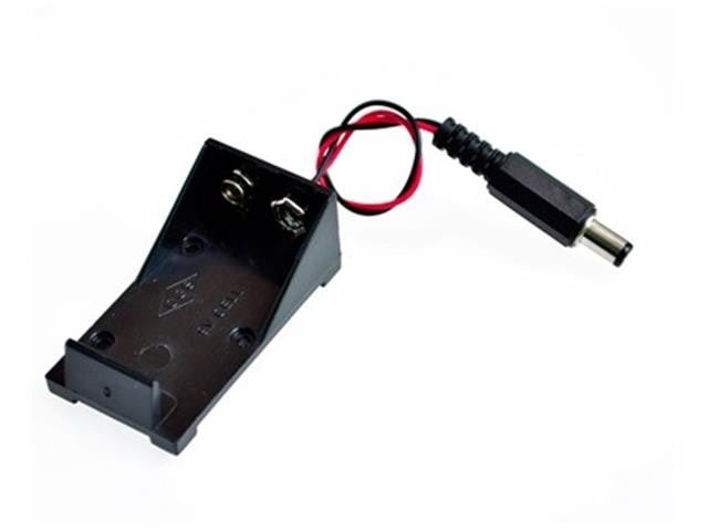 BMT 9V BATTERY HOLDER+DC PLUG - Batteries - 