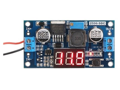 BMT ADJ DC/DC MODULE 3A+DISPLAY - Power, Battery & Solar - HKD ADJ DC/DC MODULE 3A+DISPLAY