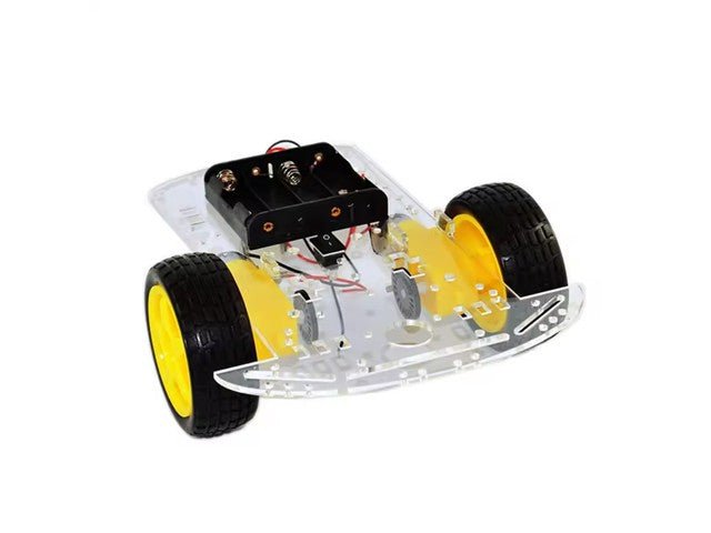 BMT CHASSIS 2WD KIT ACRYLIC - Robot Chassis - HKD CHASSIS 2WD KIT ACRYLIC