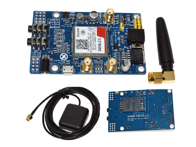 BMT GSM/GPRS DEV BOARD SIM808 - Development / Microcontroller Boards - HKD GSM/GPRS DEV BOARD SIM808 lekker CMU GSM/GPRS DEV BOARD SIM808