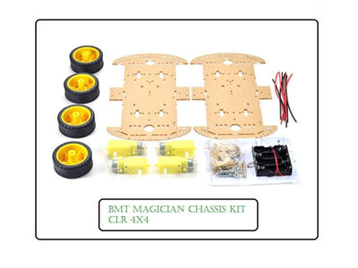 BMT MAGICIAN CHASSIS KIT CLR 4X4 - Robot Chassis -