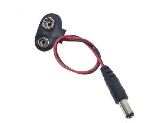 BMT PP3 BATT SNAP WITH DC PLUG - Power, Battery & Solar -