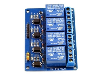 BMT RELAY BOARD 4CH 5V - Power, Battery & Solar - HKD RELAY BOARD 4CH 5V