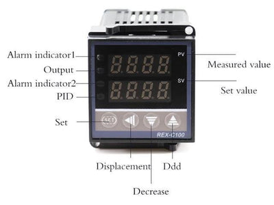 BMT REX - C100 TEMP CONT+SSR+HS+TC - Environmental Test Equipment -