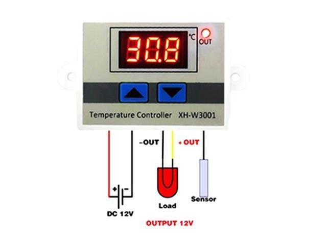 BMT XH - W3001 TEMP CONTR 10A 12V - Sensors - BSK XH - W3001 TEMP CONTR 10A 12V