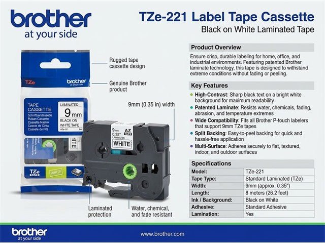 BRH TZE 221 - Printers & Accessories - 4977766687898