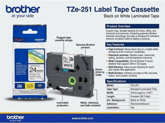 BRH TZE 251 - Printers & Accessories - 4977766688833