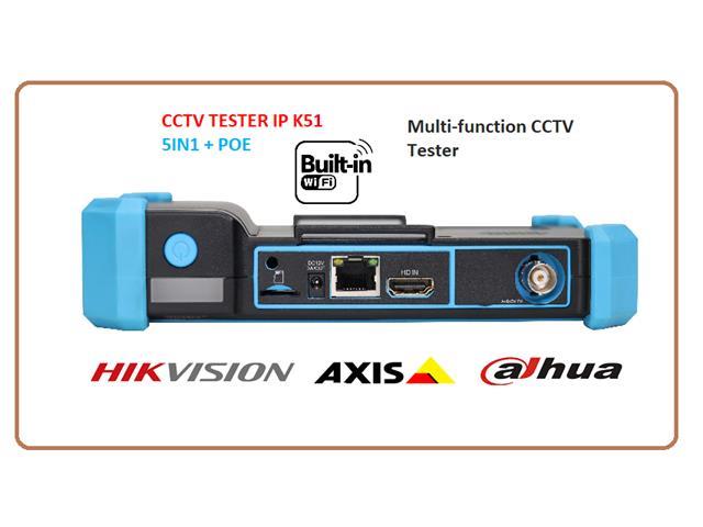 CCTV TESTER IP K51 5IN1 + POE T1