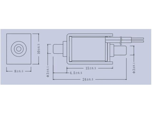 CMU MINI SOLENOID N/C 5VDC 204MA