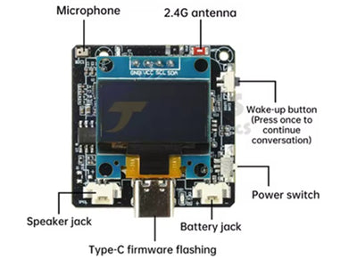 BMT ESP32-C3 AI VOICE DEV BOARD