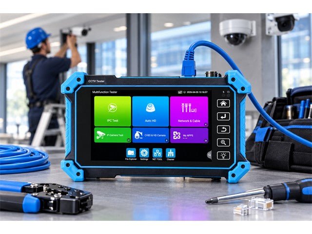CCTV TESTER IP K51 5IN1 + POE 8K - Environmental Test Equipment -
