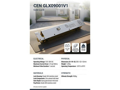 CEN GLX09001V1 - Access Automation - 67619339600172