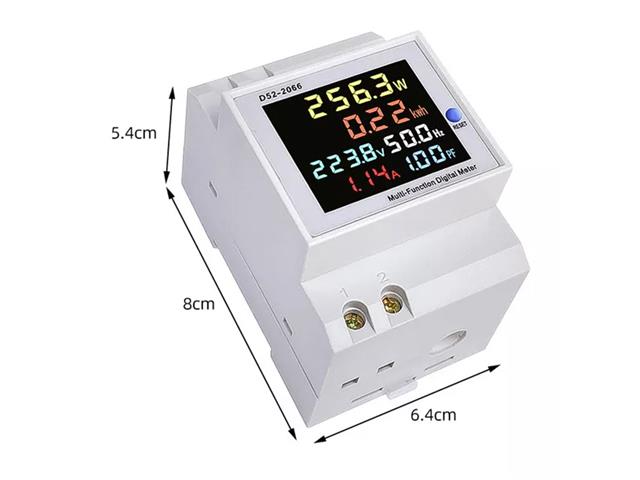 DGM ENERGY METER AC 220-450V 10A