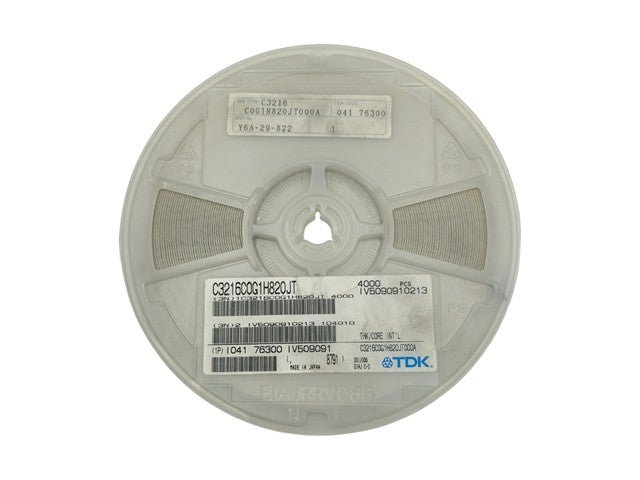 CHC1206 0P82 COG 50V - Capacitors -