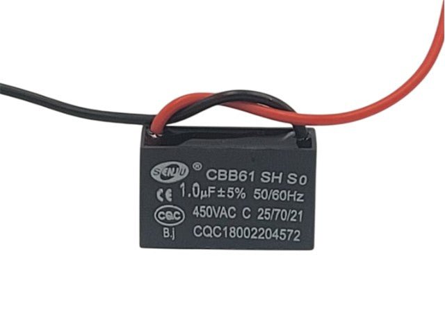 CMU 1,0UF 450VAC FAN CAP - Capacitors -