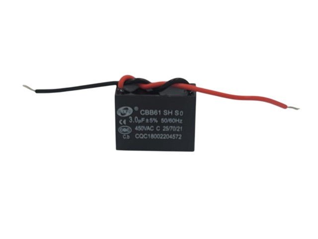 CMU 3,0UF 450VAC FAN CAP - Capacitors -