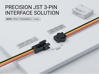 CMU 3PIN LOCK JST M&F CAB-5/PKT - IoT Cables - 53486726611244