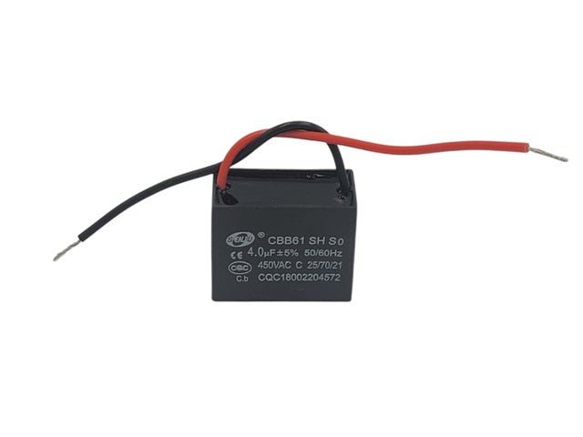 CMU 4,0UF 450VAC FAN CAP - Capacitors -