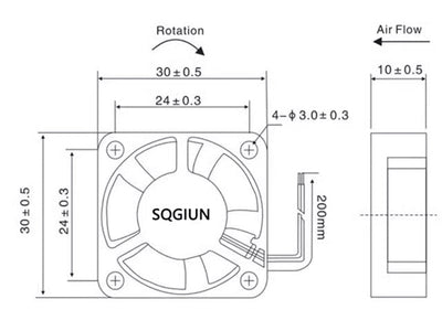 CMU FANDC012030 - 3010 FAN - Fans -