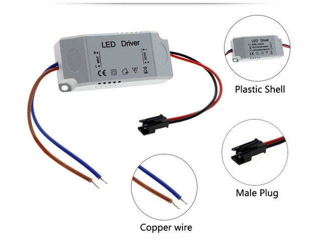 CMU LED DRIVE 13 - 18W 300MA 36 - 65 - LED Display Drivers -