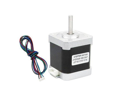 CMU SHAFT REV STEP MOTOR NEMA 17 - Motors, Motor Drivers & Controllers -