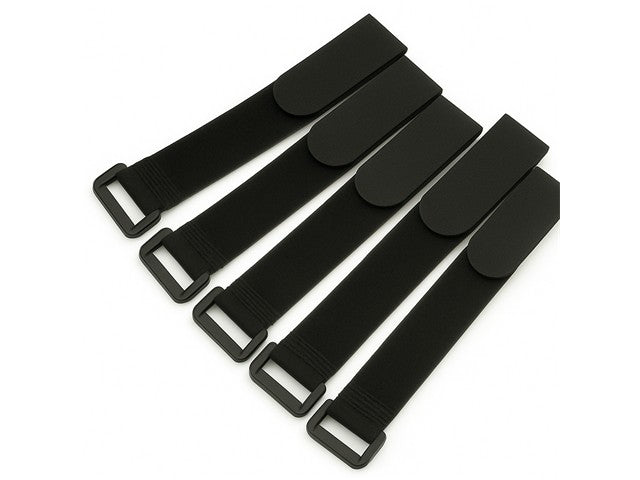 CMU VELCRO STRAP 30X2CM BLK 5/PK - Adhesives, Sealants & Tapes - 
