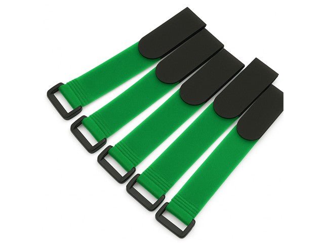 CMU VELCRO STRAP 30X2CM GRN 5/PK - Adhesives, Sealants & Tapes -
