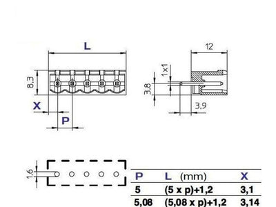 CPM5 - 15 - PCB Connectors -