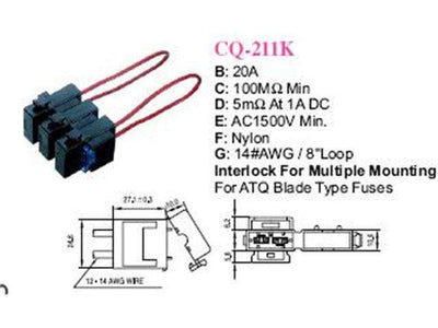 CQ211K - Fuses -