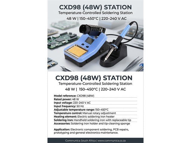 CXD98(48W) STATION - Solder Irons & Tips - 67686555779372
