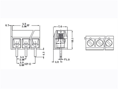 CZM5,08 - 3E - Terminals -