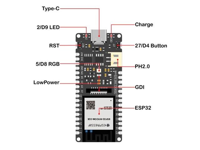 DFR FIREBEETLE ESP32 - E IOT MICRO - Development / Microcontroller Boards -