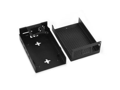 DFR RASPBERRY PI 4B MTL ENCL+FAN - Internet of things (IoT) Enclosures -